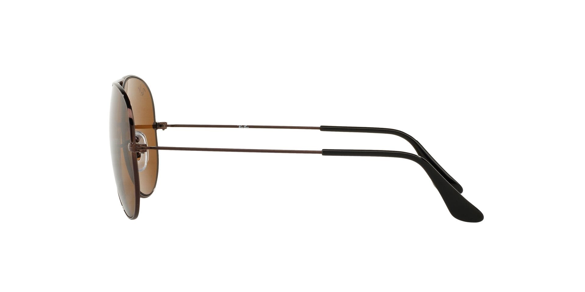 Rayban 0RB3025 Sunglass Brown Unisex Full Metal Sunglass — view 6