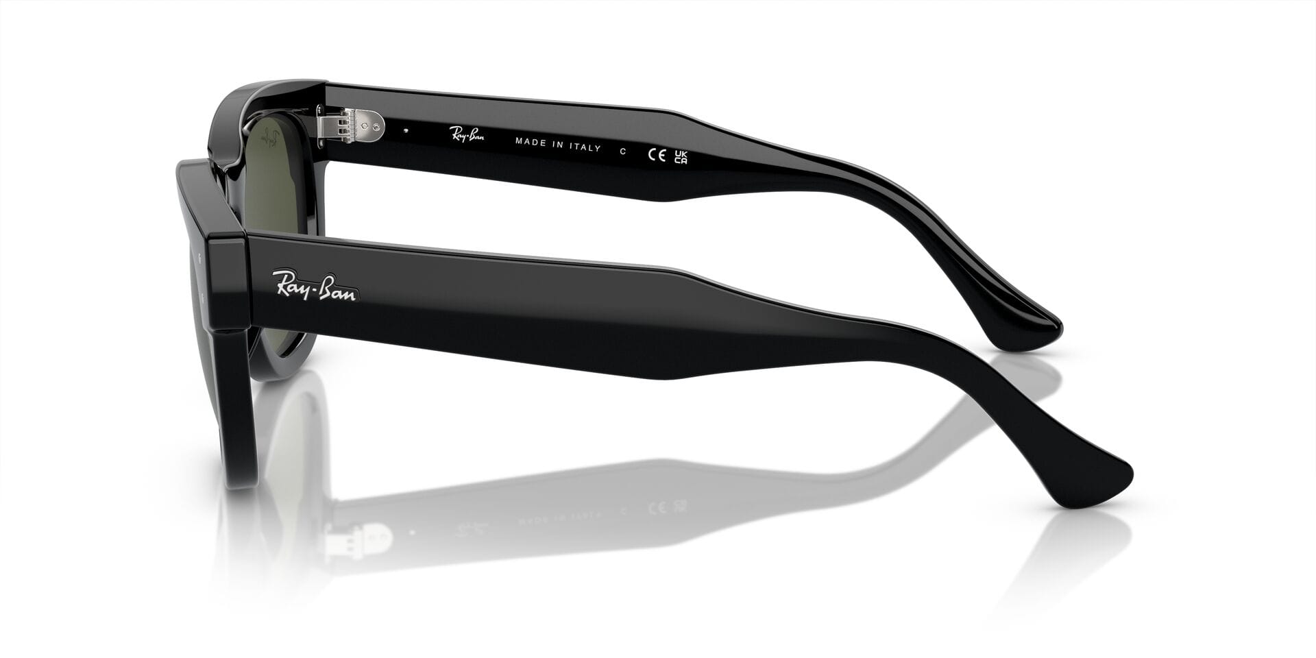 Rayban 0RB0298S Sunglass Black Male Full Shell Sunglass — Black frame — view 8