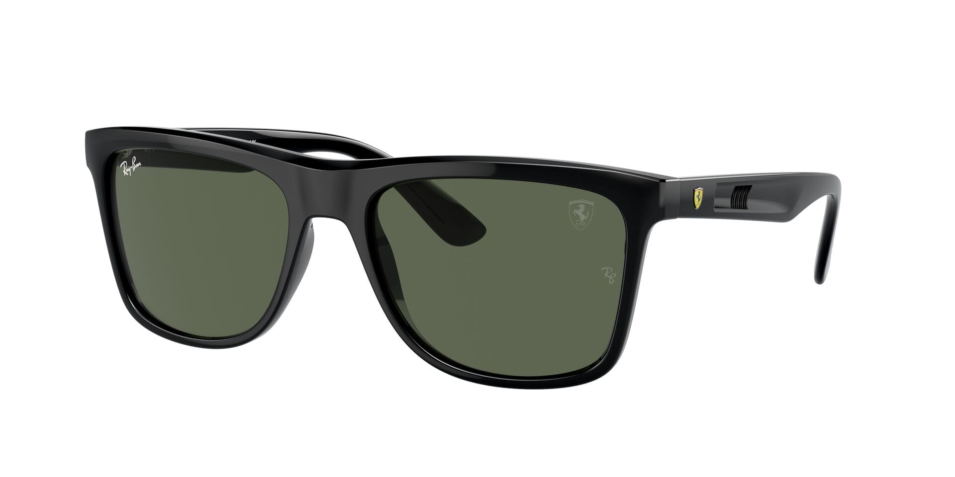 Rayban 0RB4413M Sunglass Black Unisex Full Shell Sunglass — Black frame — view 1
