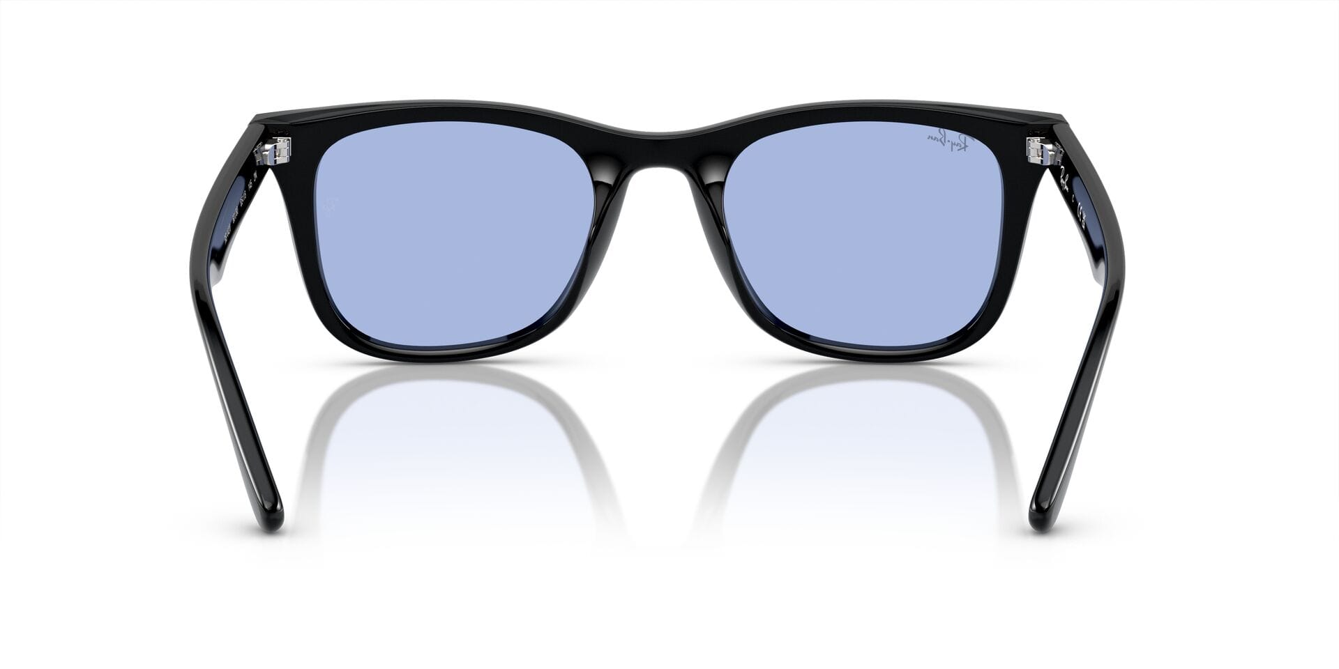 Rayban 0RB4420 Sunglass Black Unisex Full Shell Sunglass — Black frame — view 4