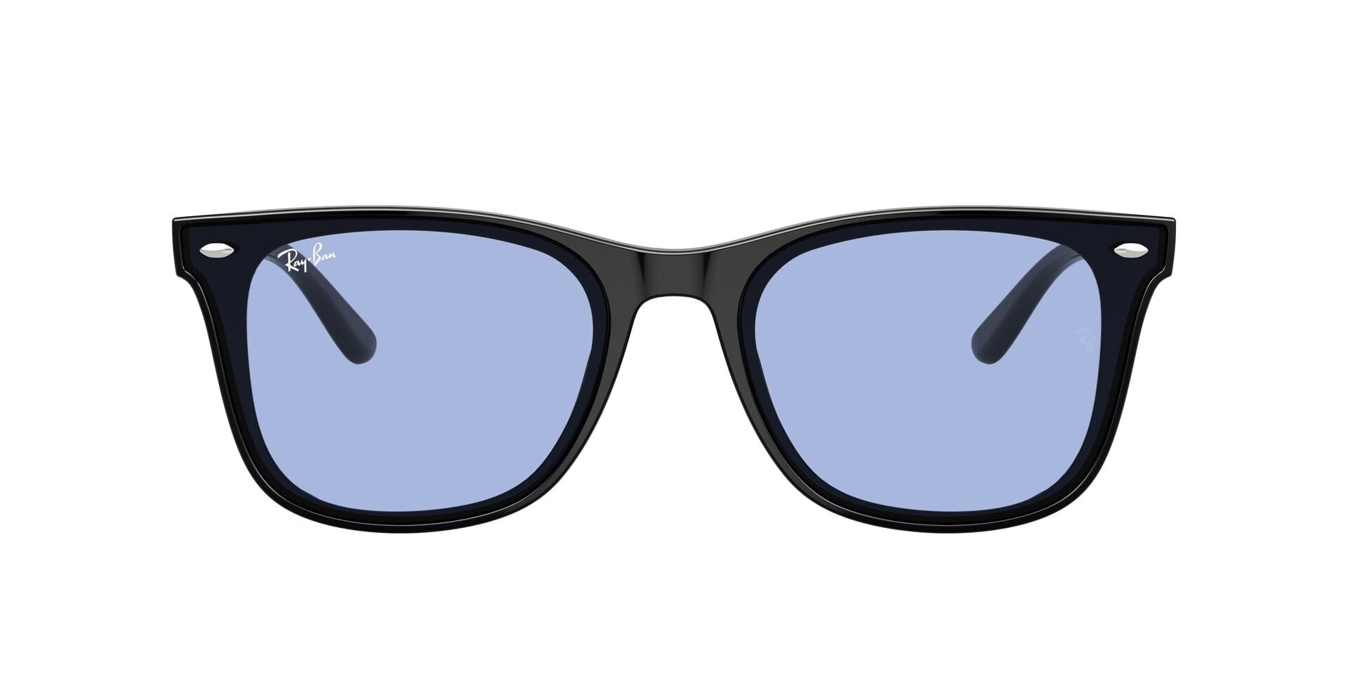 Rayban 0RB4420 Sunglass Black Unisex Full Shell Sunglass — Black frame — view 5