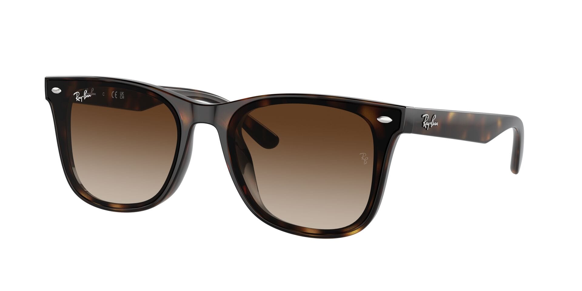 Rayban 0RB4420 Sunglass Havana Unisex Full Shell Sunglass — Havana frame — view 1
