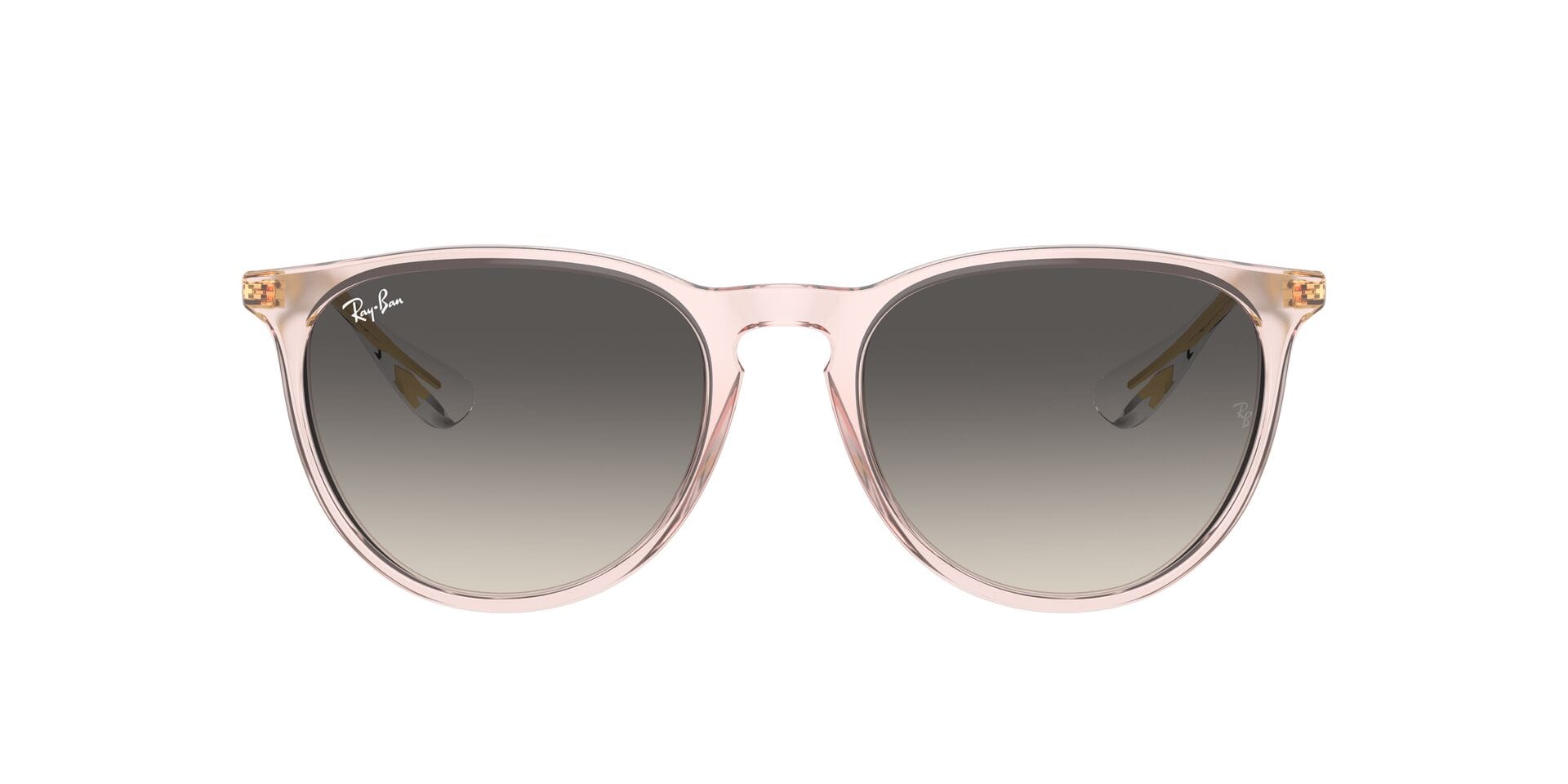 Rayban 0RB4171 Sunglass Transparent Pink Female Full Metal Sunglass — Transparent Pink frame — view 6