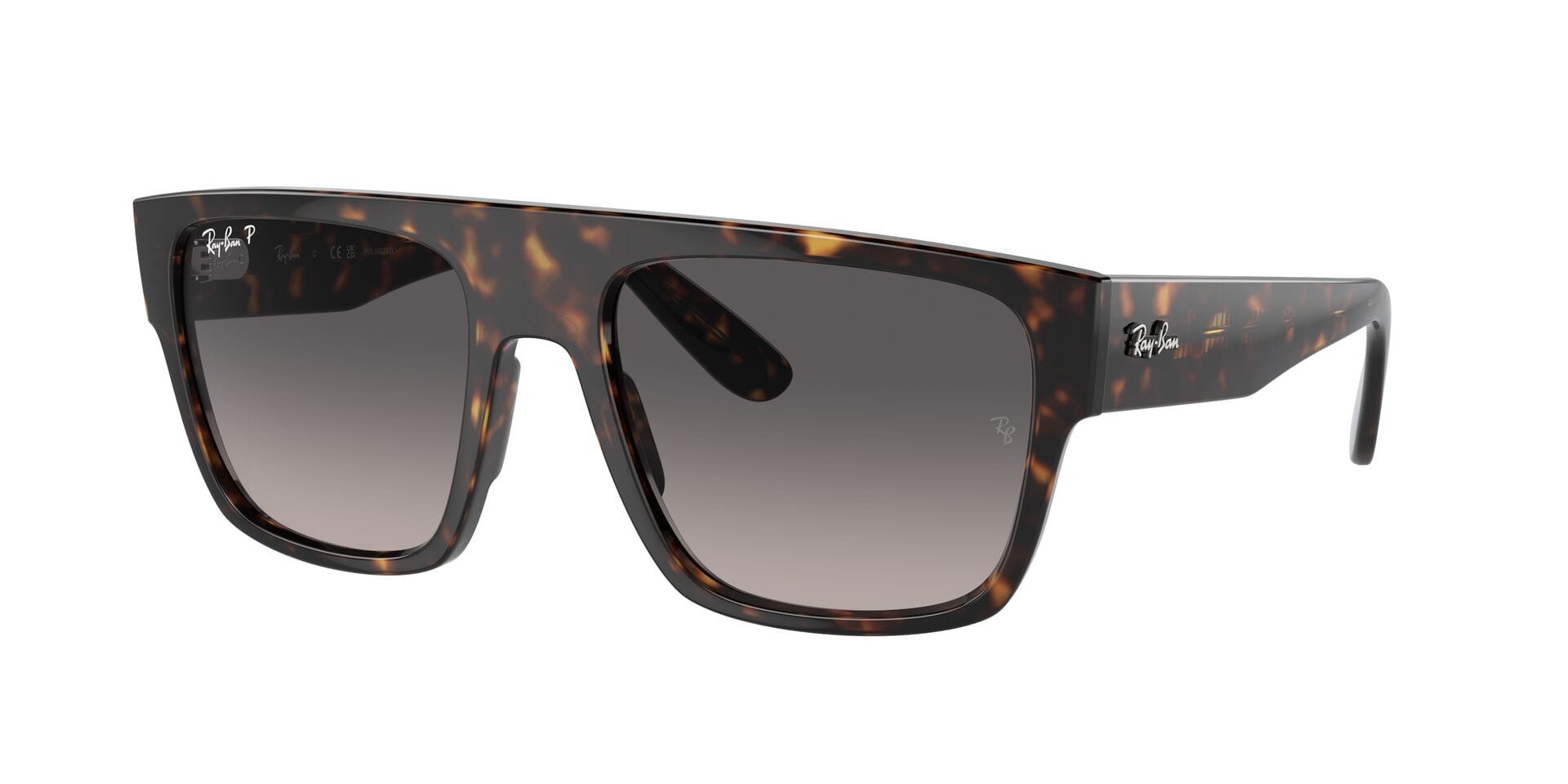 Rayban 0RB0360S Sunglass Havana Unisex Full Shell Sunglass — Havana frame — view 1