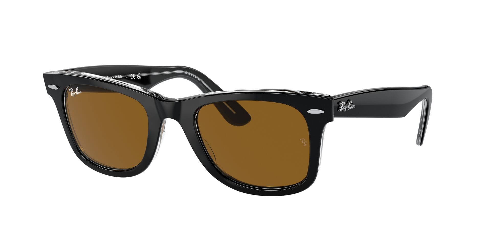 Rayban 0RB2140 Sunglass Black Unisex Full Shell — Black frame