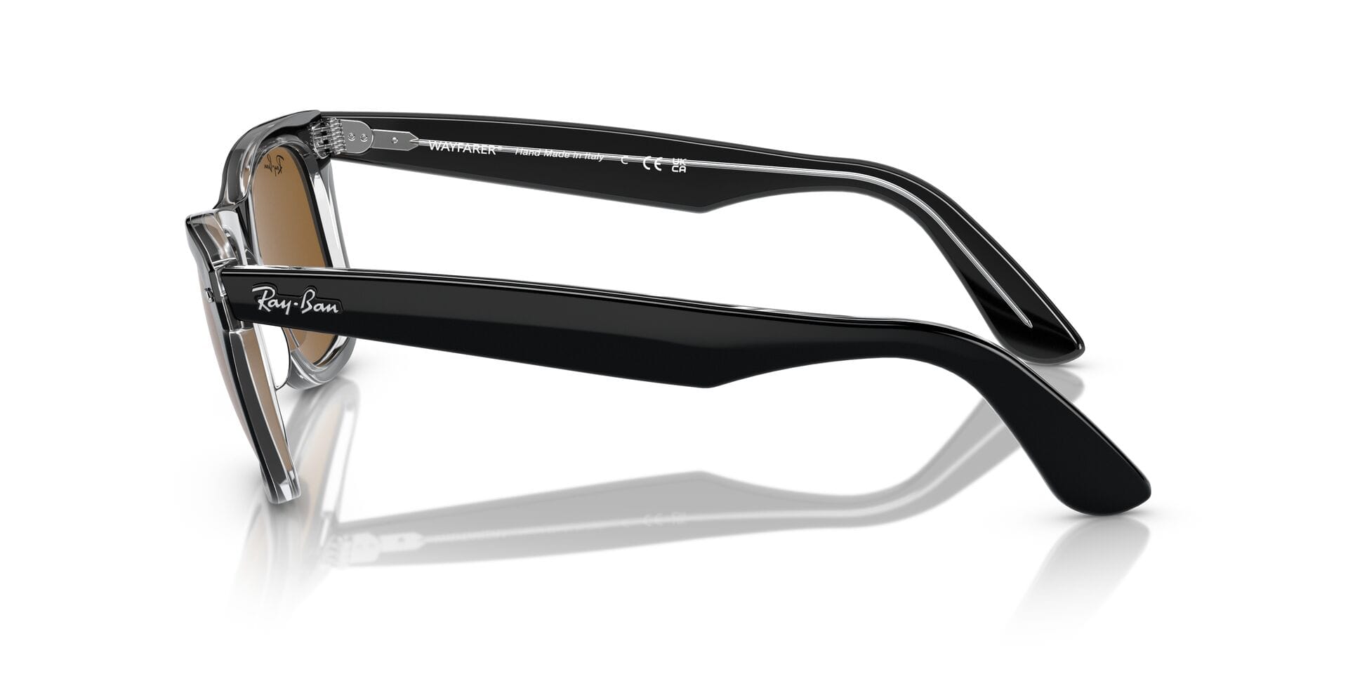 Rayban 0RB2140 Sunglass Black Unisex Full Shell Sunglass — Black frame — view 8