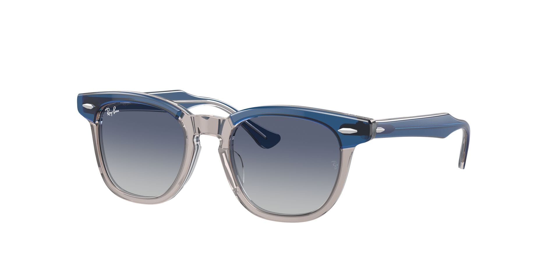 Rayban Junior 0RJ9098S Sunglass Blue Kids Full Shell — Blue frame