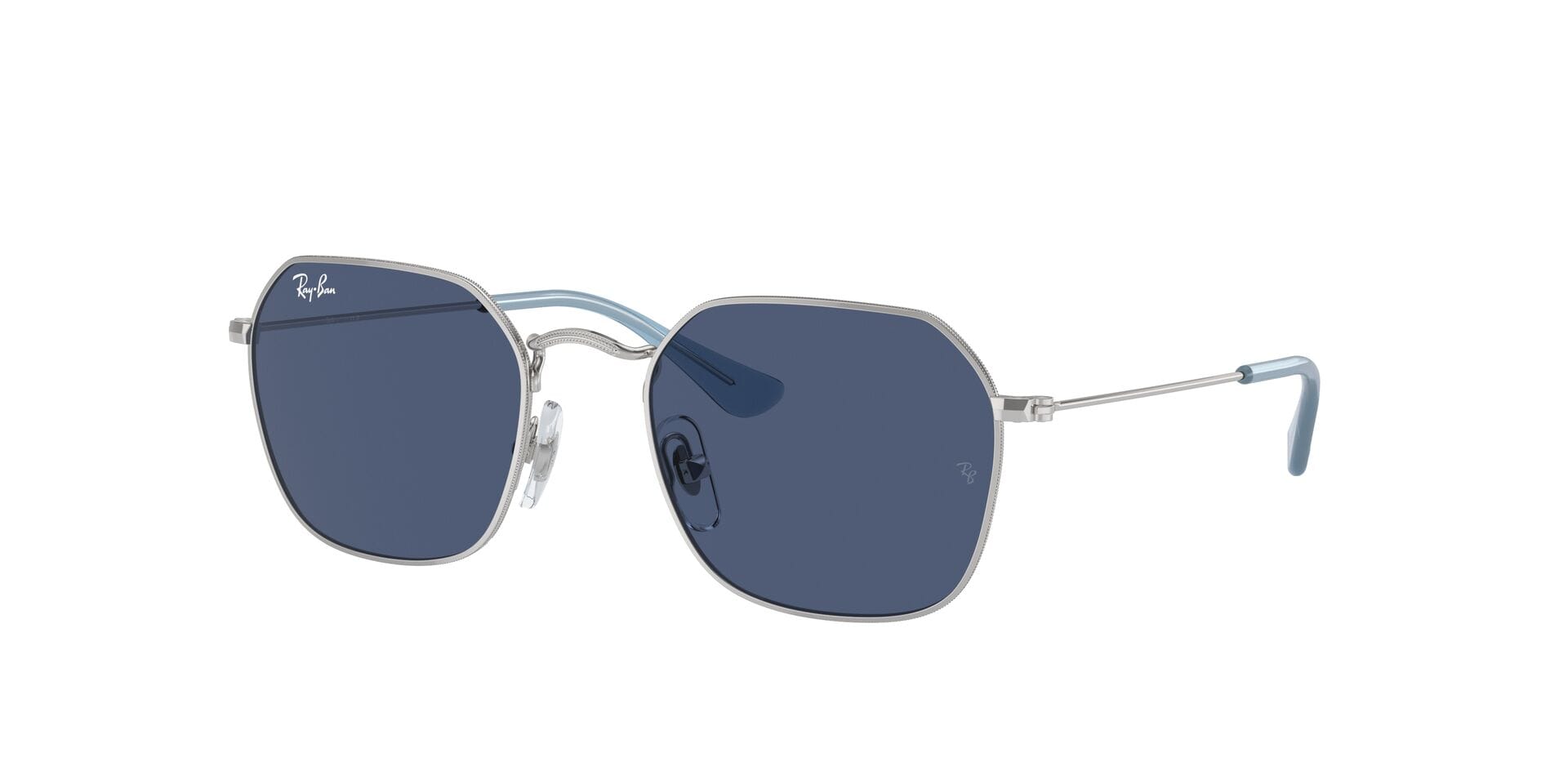 Rayban Junior 0RJ9594S Sunglass Silver Kids Full Metal — Silver frame