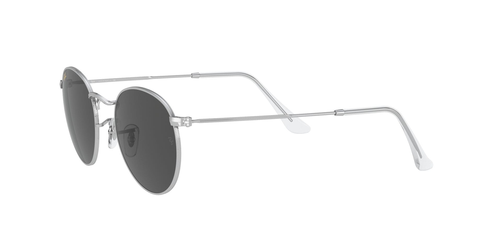 Rayban RB3447 Sunglass Silver Male Full Metal Sunglass — Silver frame — view 5