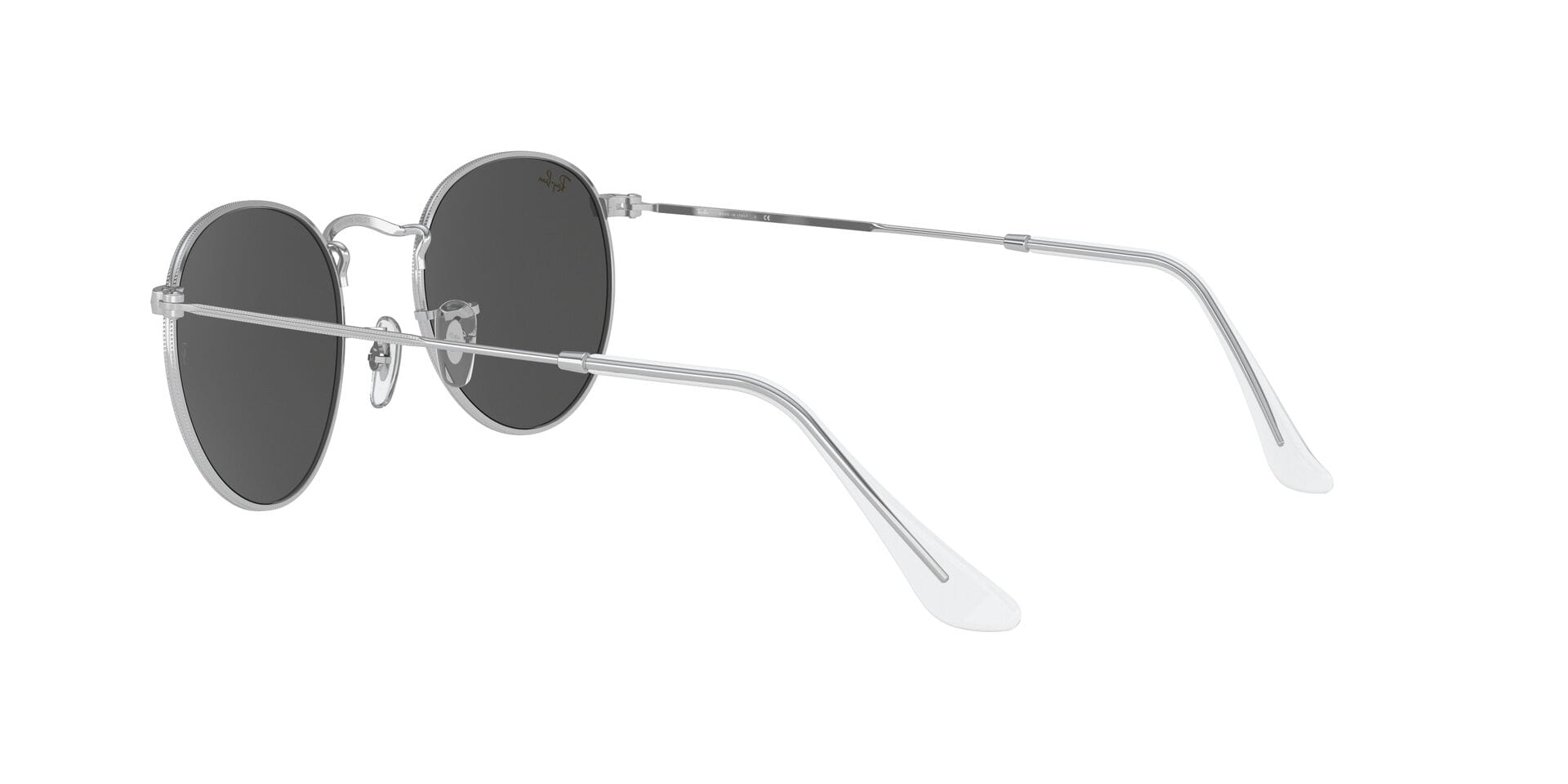 Rayban RB3447 Sunglass Silver Male Full Metal Sunglass — Silver frame — view 10
