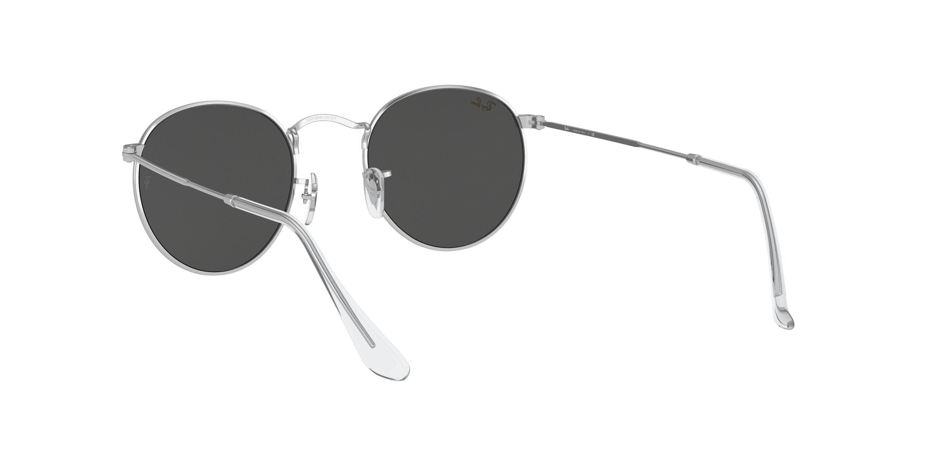 Rayban RB3447 Sunglass Silver Male Full Metal Sunglass — Silver frame — view 11