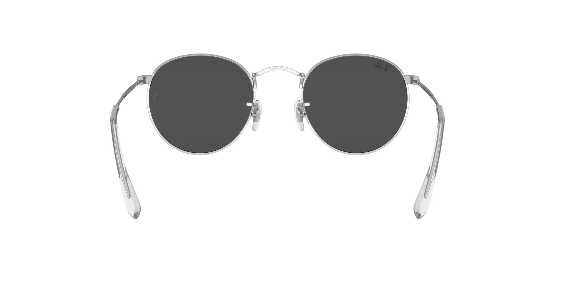 Rayban RB3447 Sunglass Silver Male Full Metal Sunglass — Silver frame — view 13