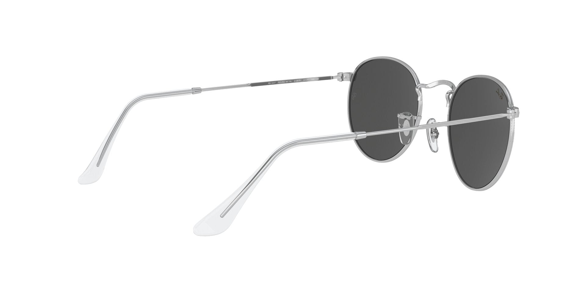 Rayban RB3447 Sunglass Silver Male Full Metal Sunglass — Silver frame — view 18