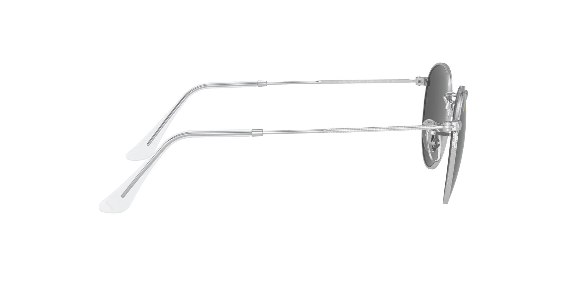Rayban RB3447 Sunglass Silver Male Full Metal Sunglass — Silver frame — view 19