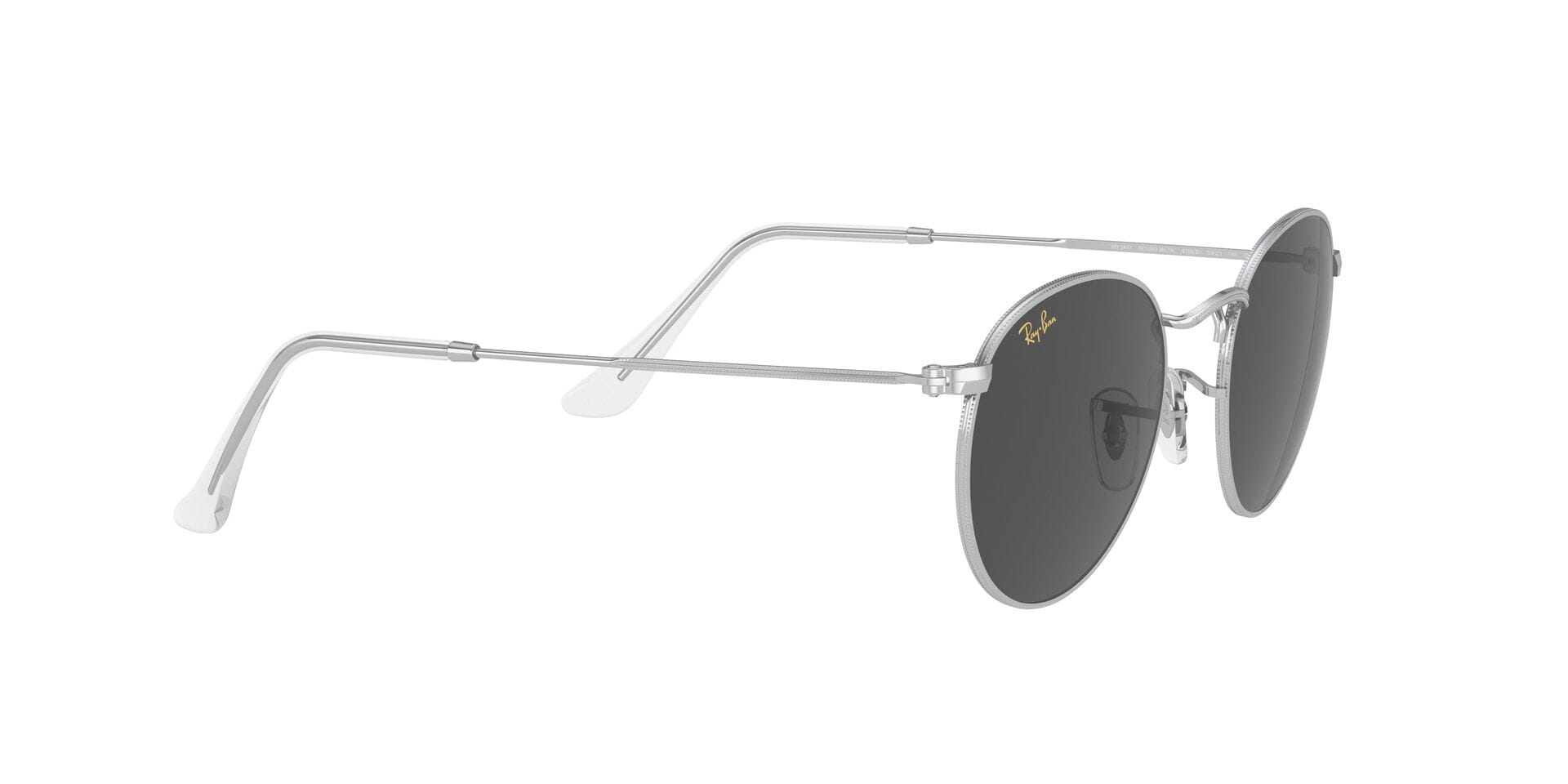 Rayban RB3447 Sunglass Silver Male Full Metal Sunglass — Silver frame — view 22