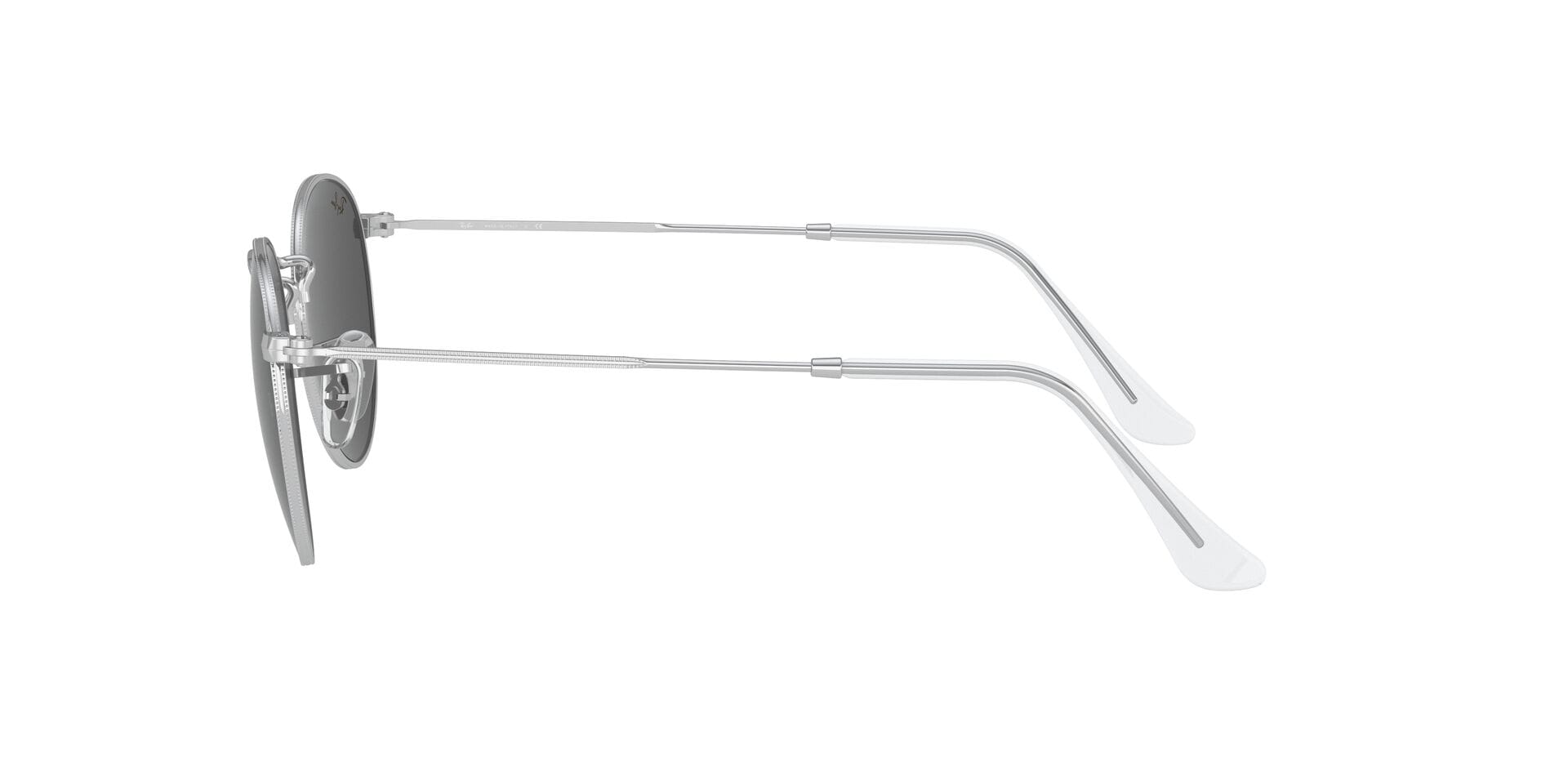 Rayban RB3447 Sunglass Silver Male Full Metal Sunglass — Silver frame — view 26