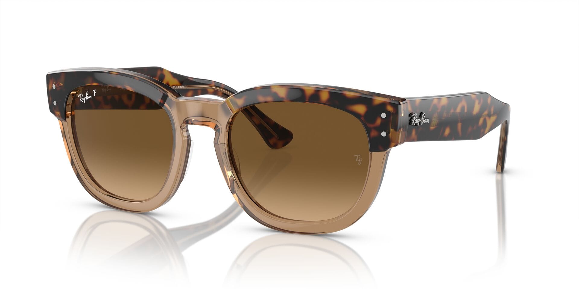 Rayban 0RB0298S Sunglass Havana Unisex Full Shell — Black frame