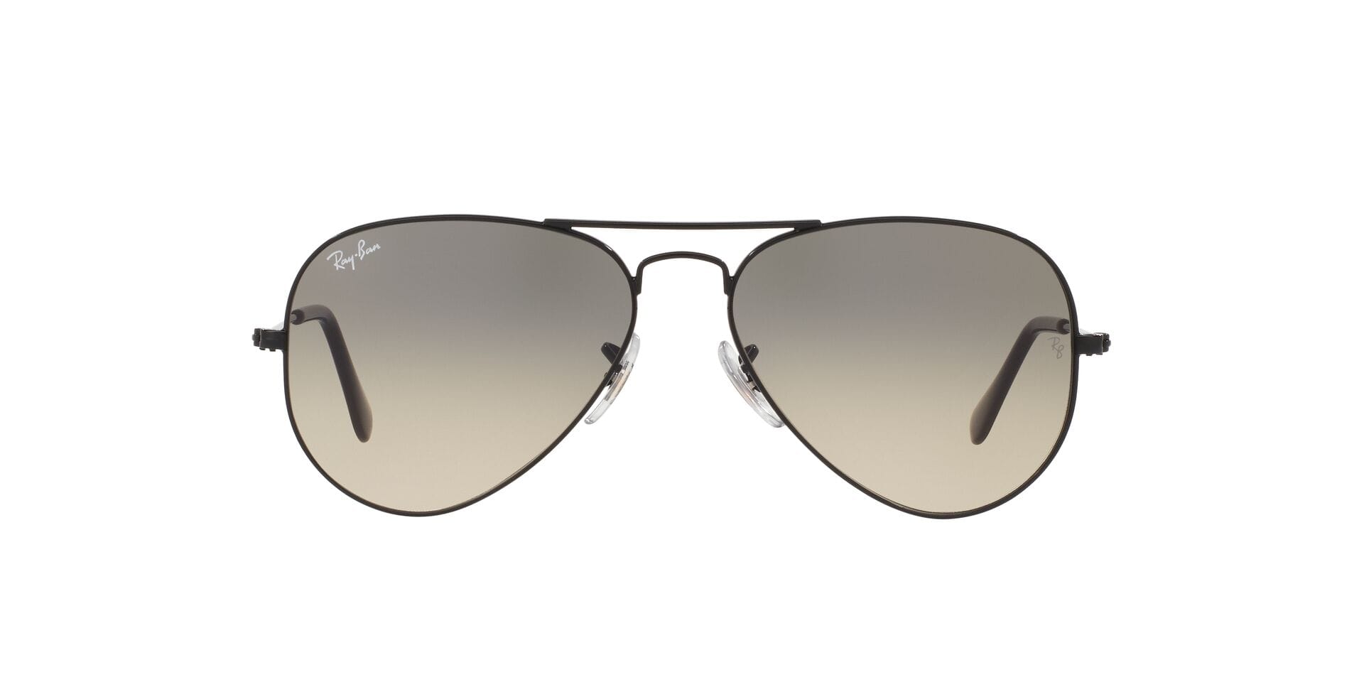 Rayban RB3025 Sunglass Black Male Full Metal Sunglass — Black frame — view 3