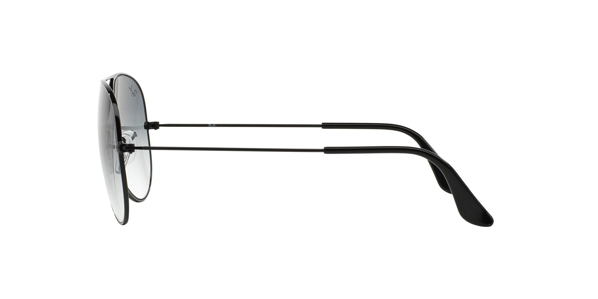 Rayban RB3025 Sunglass Black Unisex Full Metal Sunglass — Black frame — view 5