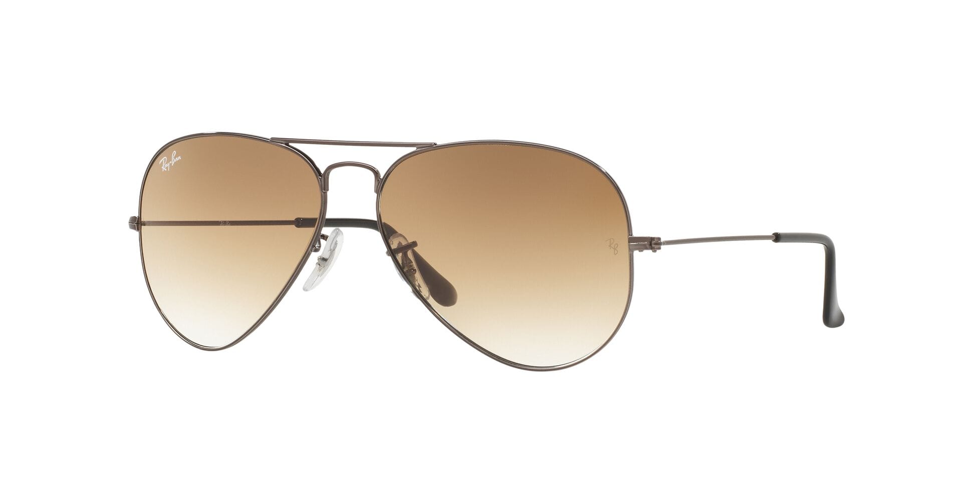 Rayban RB3025 Sunglass Grey Unisex Full Metal — Grey frame