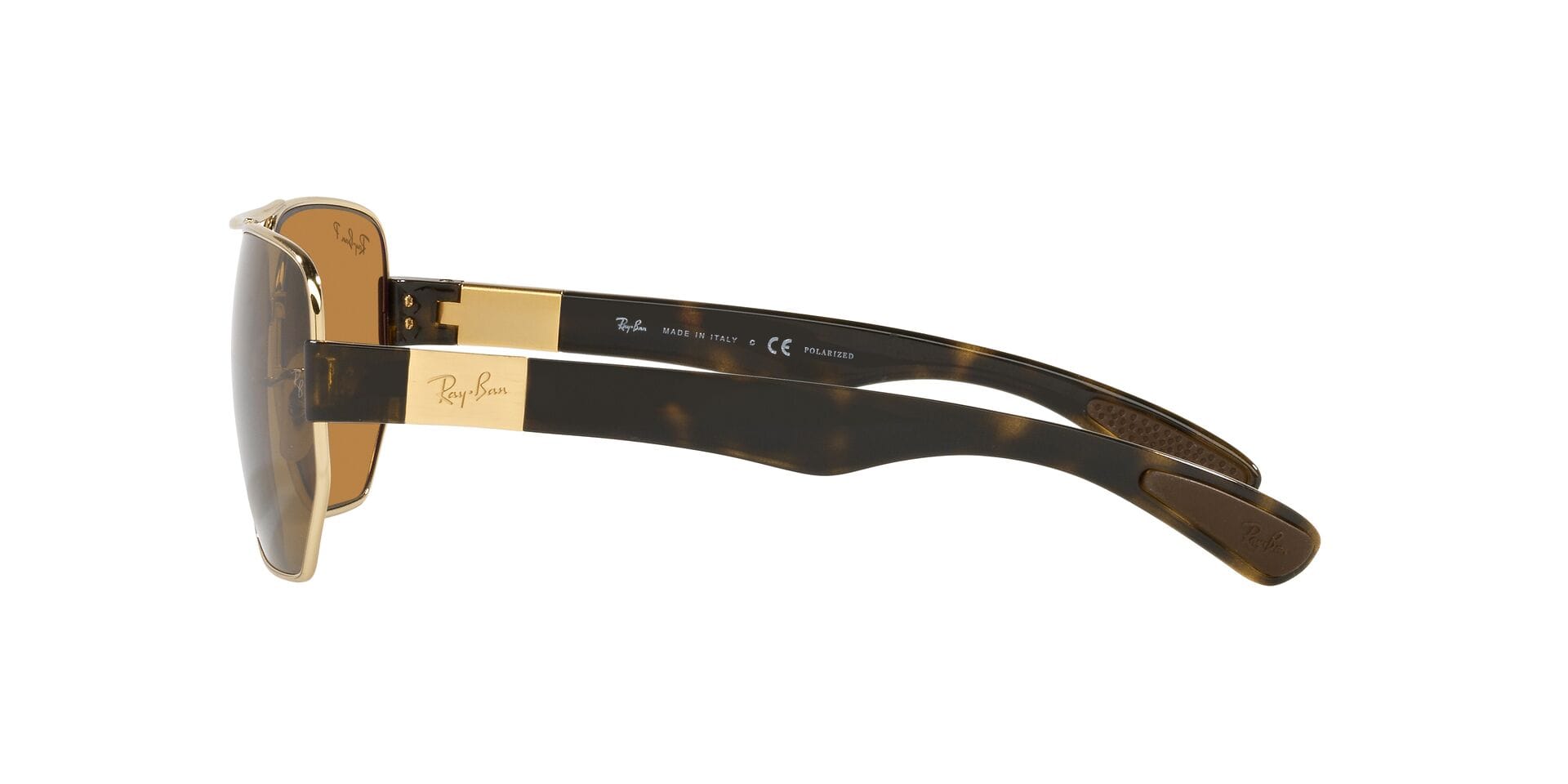 Rayban 0RB3672 Sunglass Gold Unisex Full Shell Sunglass — view 5