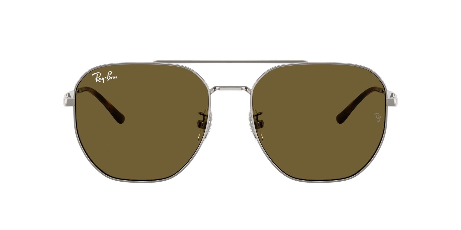 Rayban 0RB3724D Sunglass Gun Metal Unisex Full Metal Sunglass — Gun Metal frame — view 4