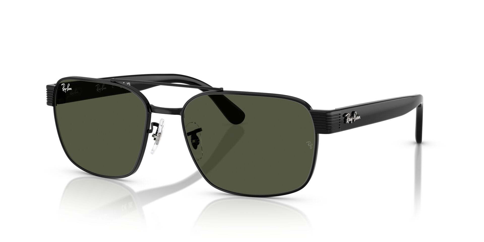 Rayban 0RB3751 Sunglass Black Unisex Full Shell Sunglass — Black frame — view 1