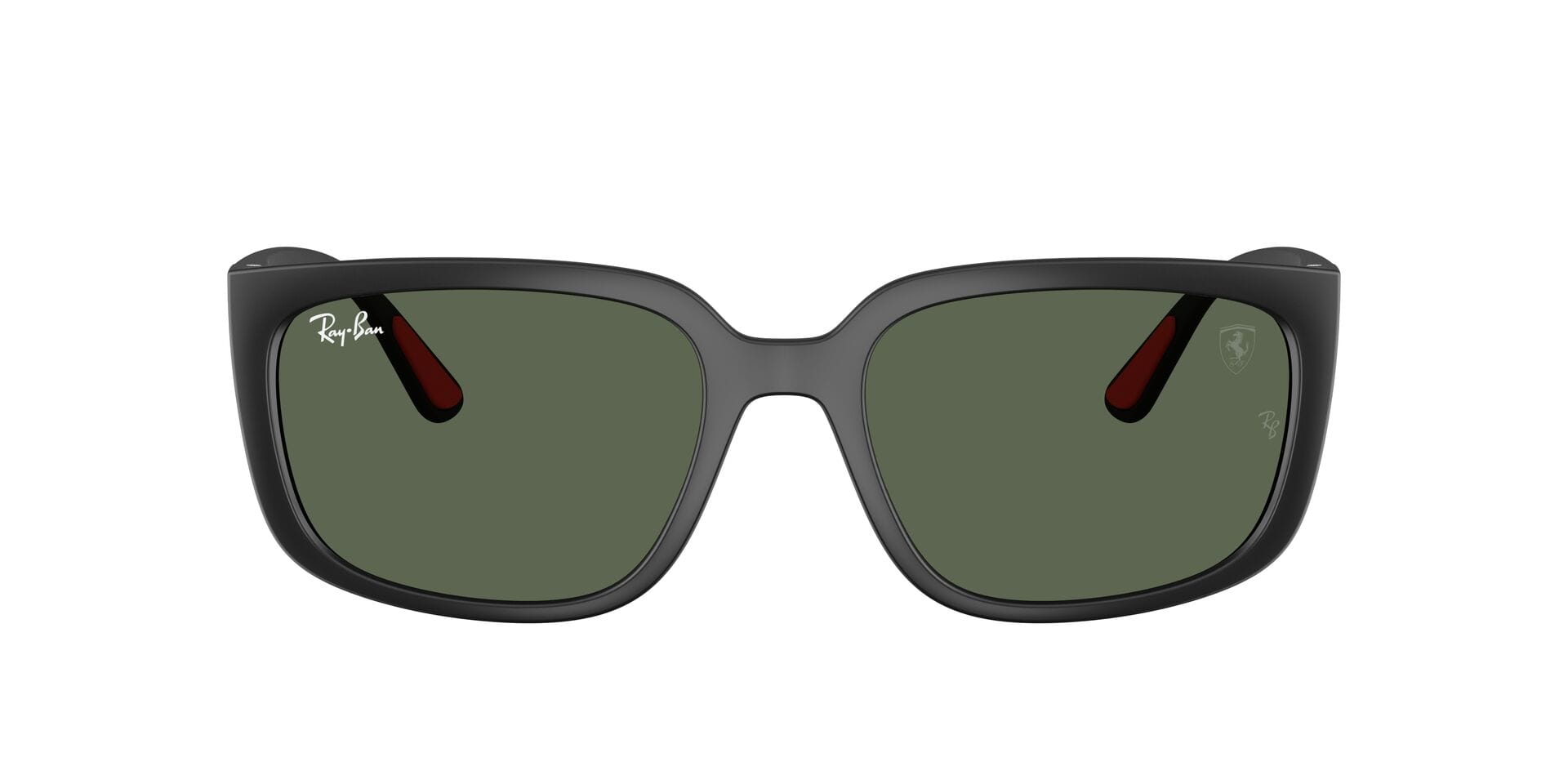 Rayban 0RB4443M Sunglass Matt Black Unisex Full Shell Sunglass — Matt Black frame — view 4