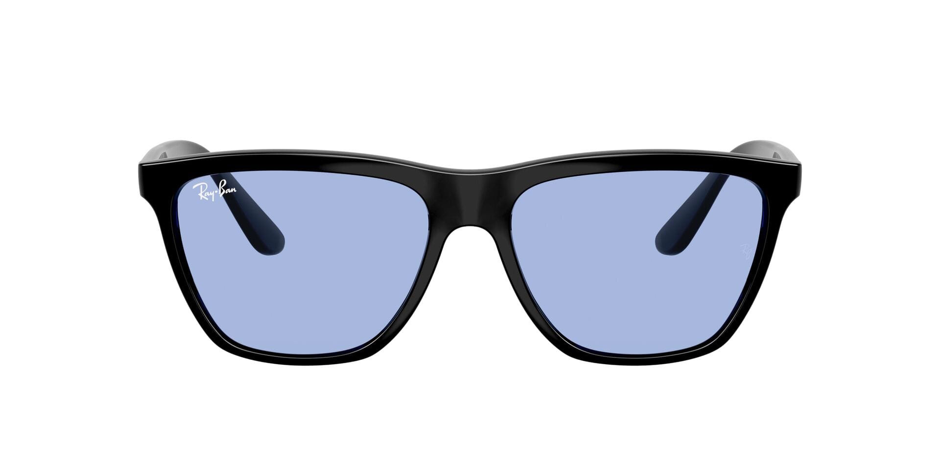 Rayban 0RB4442I Sunglass Black Male Full Shell Sunglass — Black frame — view 4