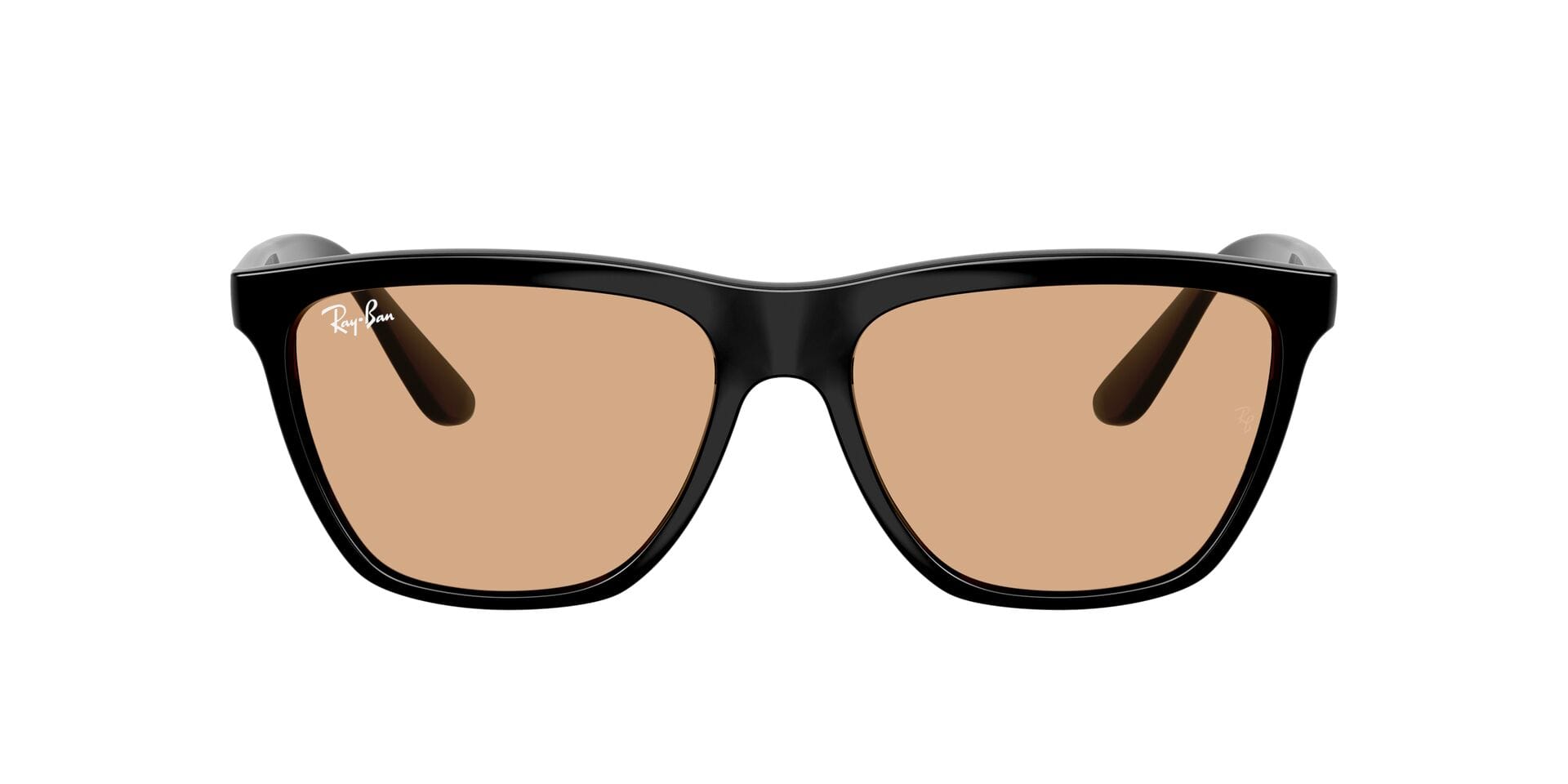 Rayban 0RB4442I Sunglass Black Male Full Shell Sunglass — Black frame — view 3