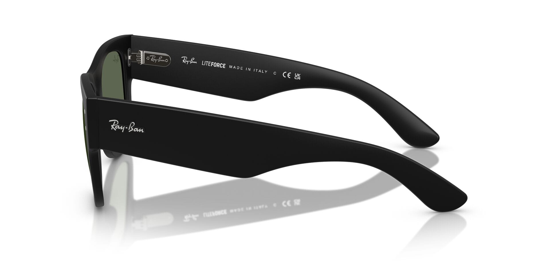 Rayban 0RB4840S Sunglass Black Male Full Shell Sunglass — Black frame — view 5