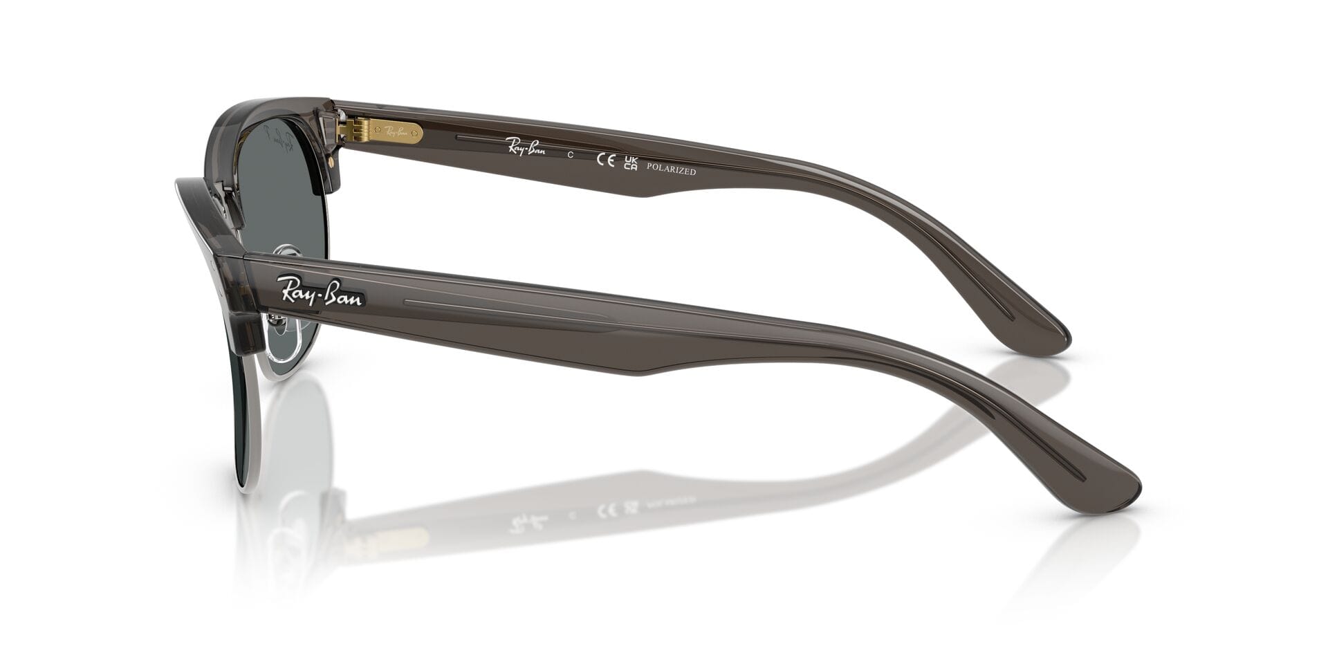 Rayban 0RBR0504S Sunglass Gun Metal Unisex Full Shell Sunglass — Gun Metal frame — view 3