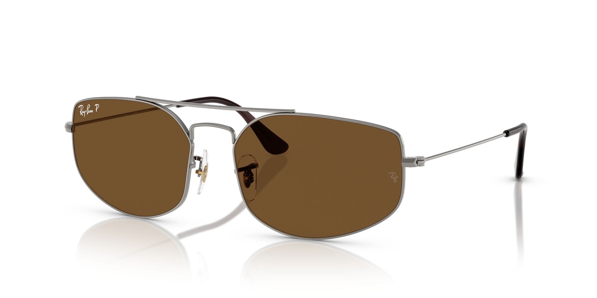 Rayban 0RB3845 Sunglass Gun Metal Male Full Metal — Gun Metal frame