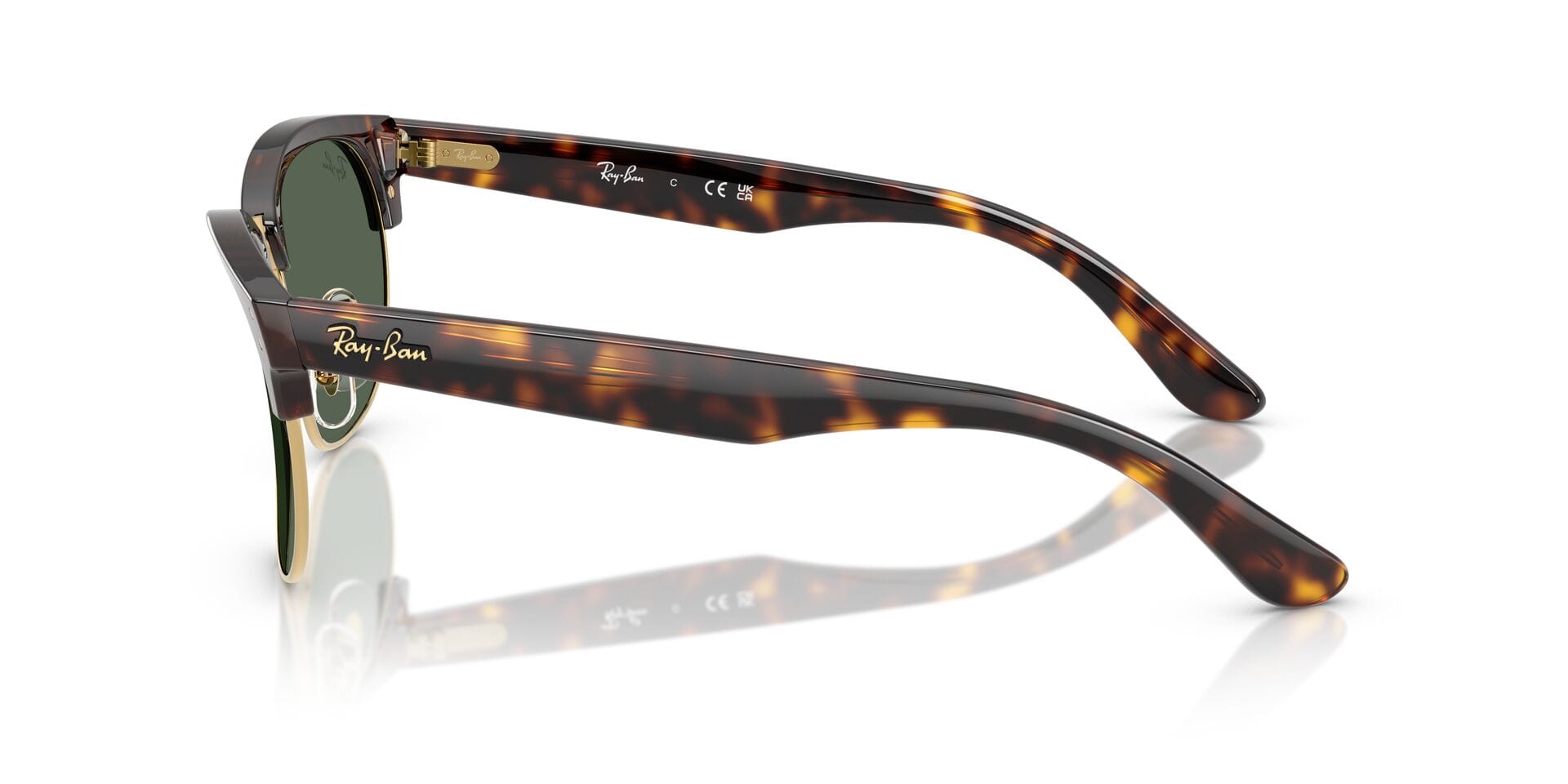 Rayban 0RBR0504S Sunglass Brown Unisex Full Shell Sunglass — Brown frame — view 3