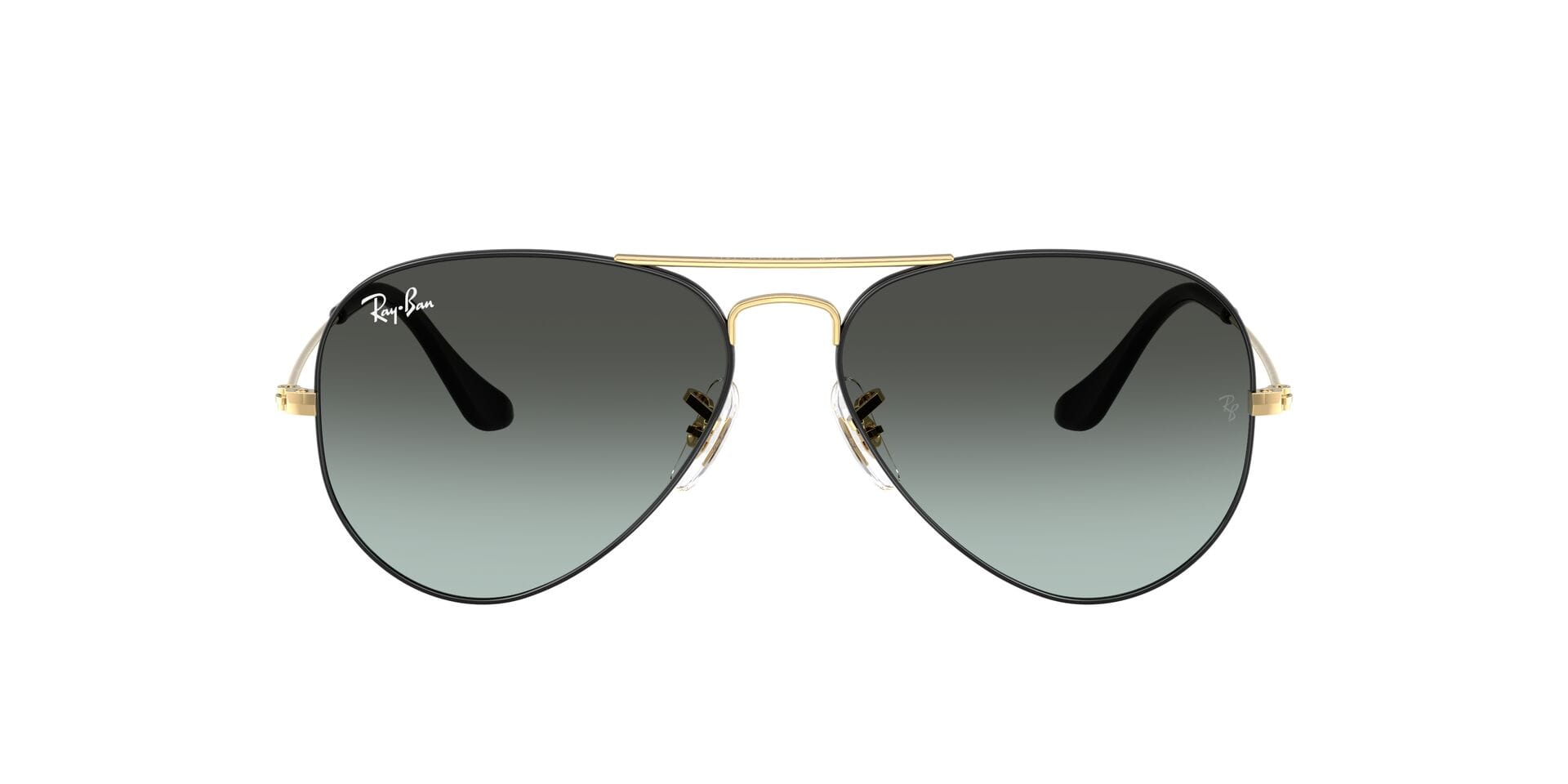 Rayban 0RB3025 Sunglass Black Male Full Metal Sunglass — Black frame