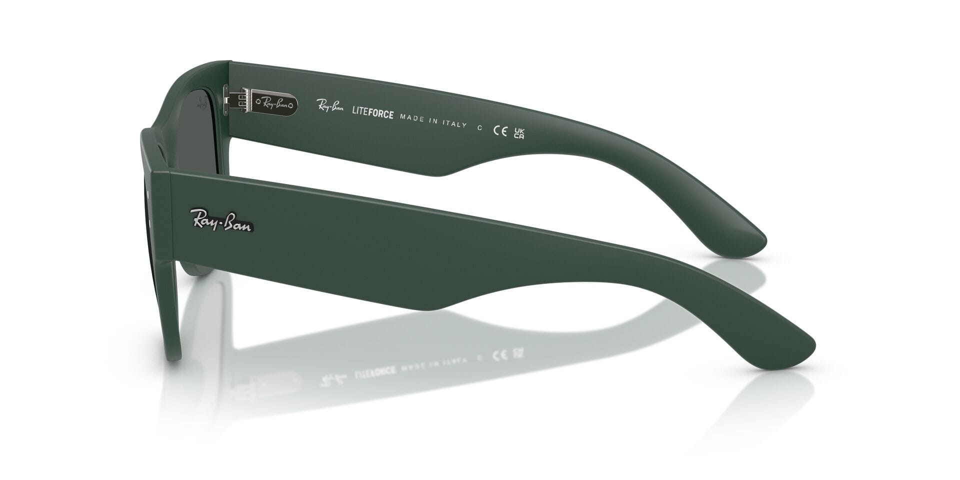 Rayban 0RB4840-S Sunglass Green Male Full Shell Sunglass — Green frame — view 3