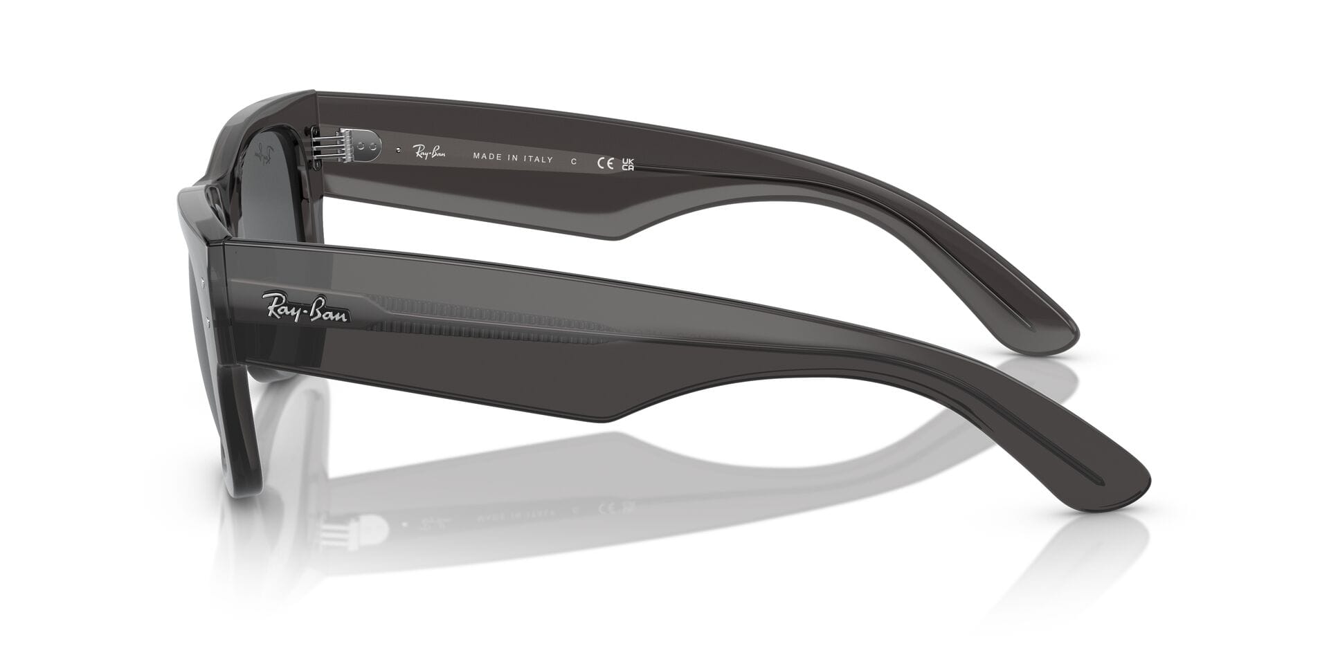 Rayban RB 0840-S 1406/B1 3N MEGA WAYFARER 0RB0840S Sunglass Transpa Sunglass — view 3