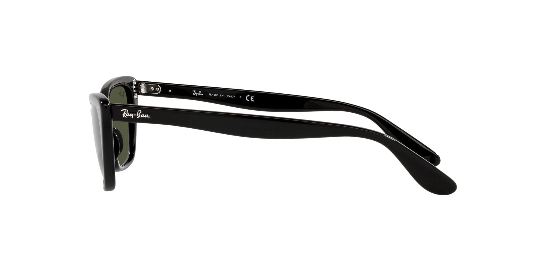 Rayban 0RB2299 Sunglass Black Female Full Shell Sunglass — Black frame — view 3