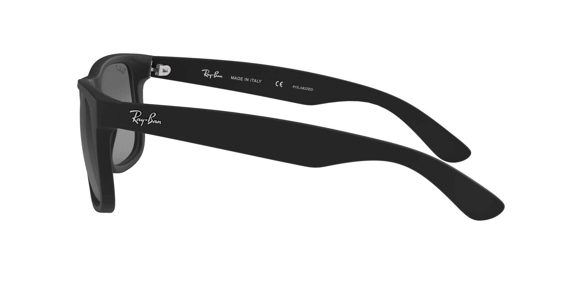 Rayban RB4165 Sunglass Black Male Full Shell Sunglass — Black frame — view 3