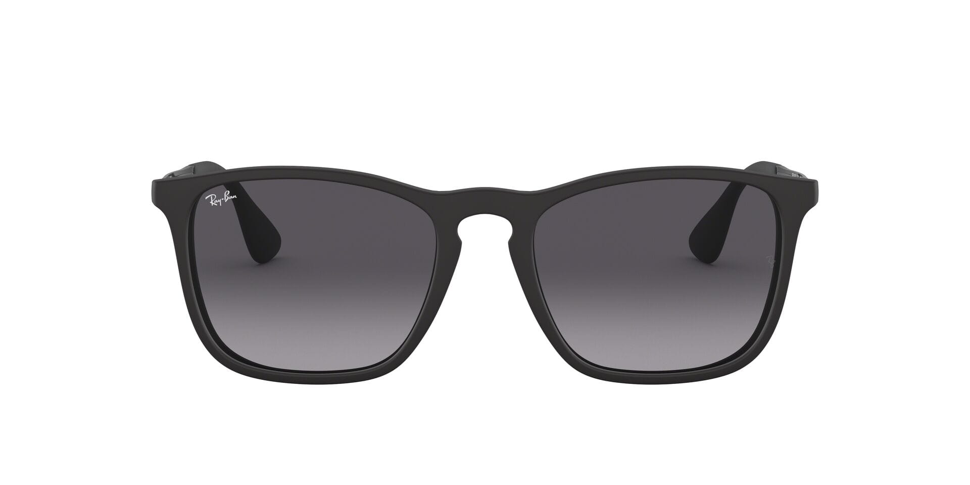 Rayban RB4187 Sunglass Black Male Full Metal Sunglass — Black frame — view 2
