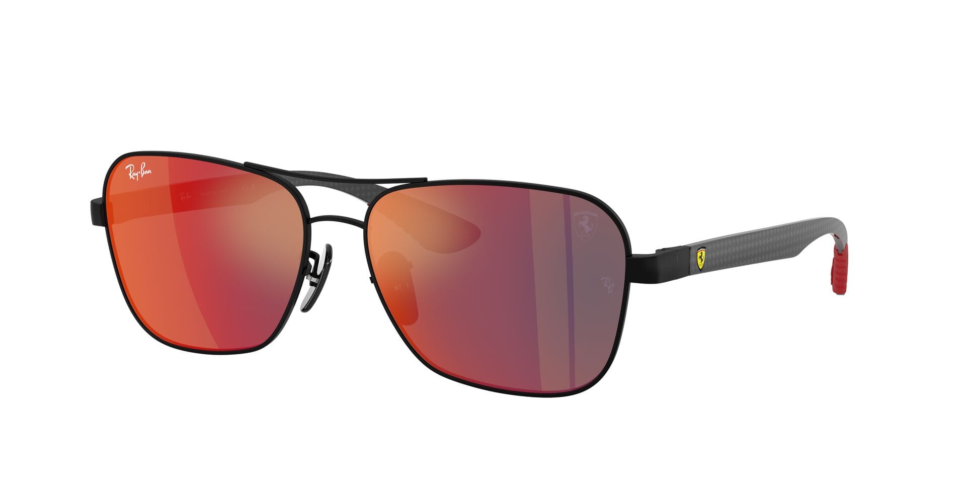 Rayban 0RB8336M Sunglass Black Unisex Full Shell Sunglass — Black frame — view 3