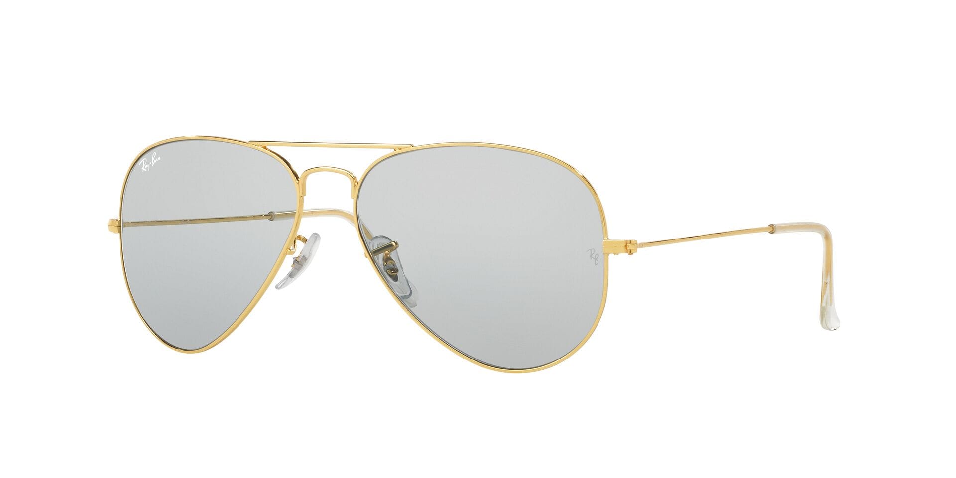 Rayban 0RB3025I Sunglass Gold Male Full Metal Sunglass — Gold frame — view 2