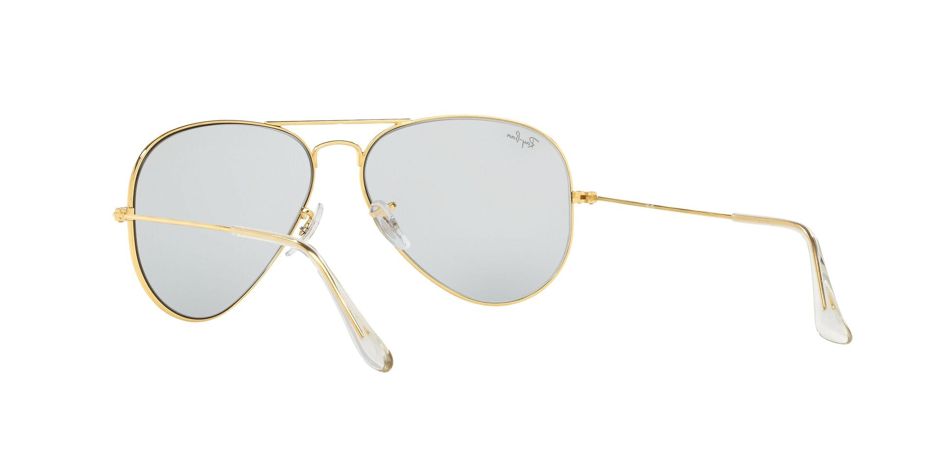 Rayban 0RB3025I Sunglass Gold Male Full Metal Sunglass — Gold frame — view 6