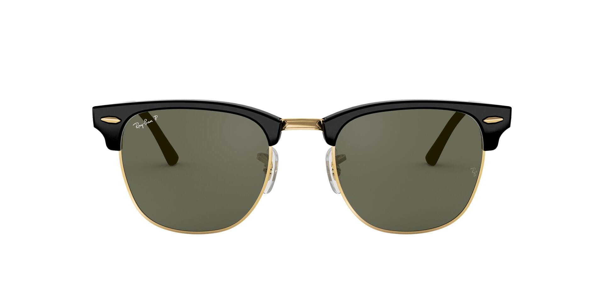 Rayban RB3016 Sunglass Gold Unisex Full Shell Sunglass — Gold frame — view 2