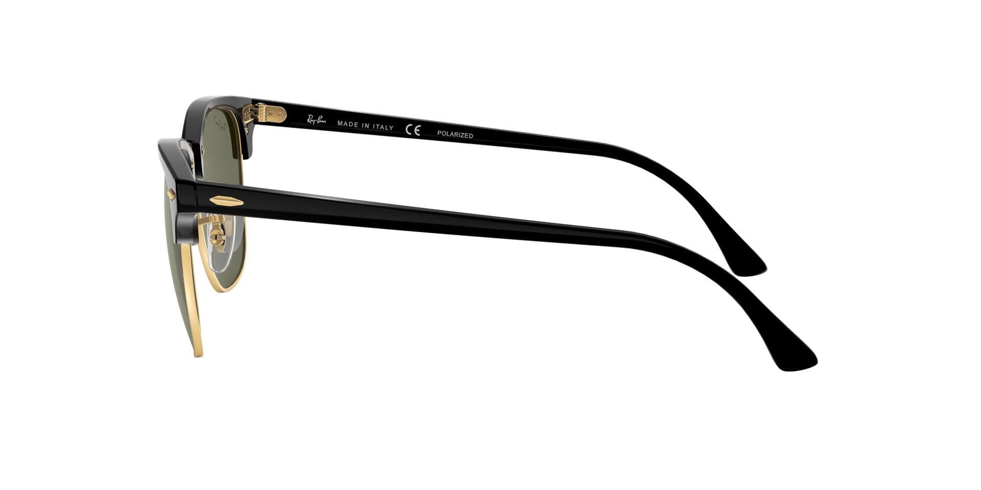 Rayban RB3016 Sunglass Gold Unisex Full Shell Sunglass — Gold frame — view 3