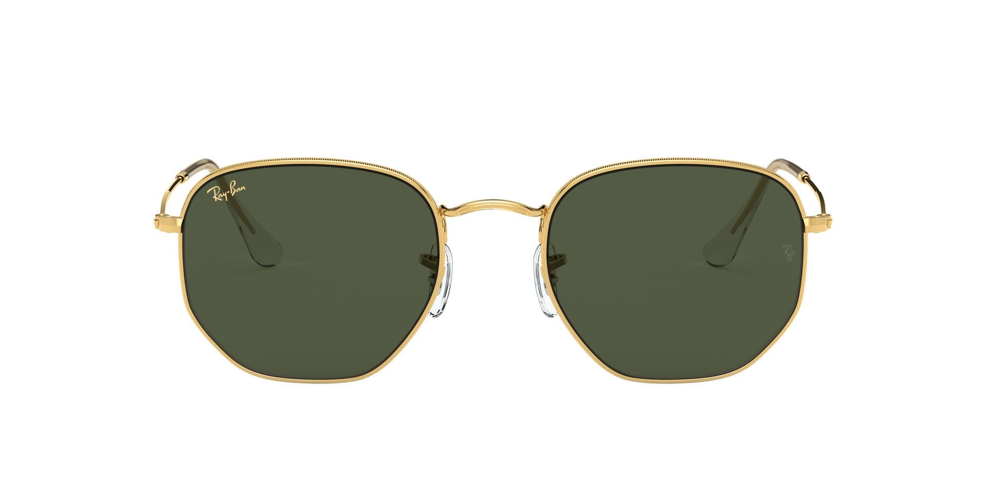 Rayban RB3548 Sunglass Gold Unisex Metal Metal Sunglass — Gold frame — view 2