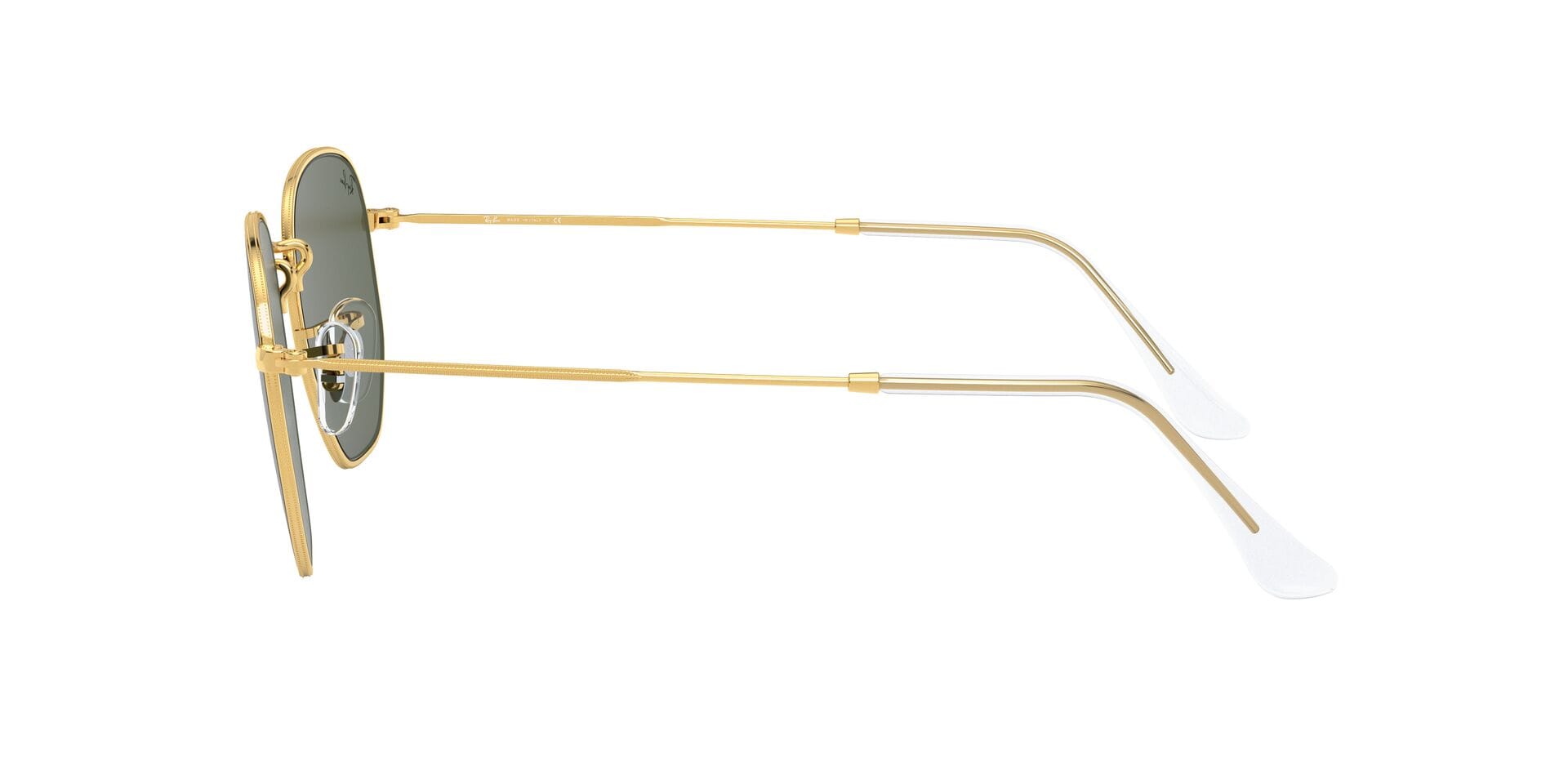 Rayban RB3548 Sunglass Gold Unisex Metal Metal Sunglass — Gold frame — view 3