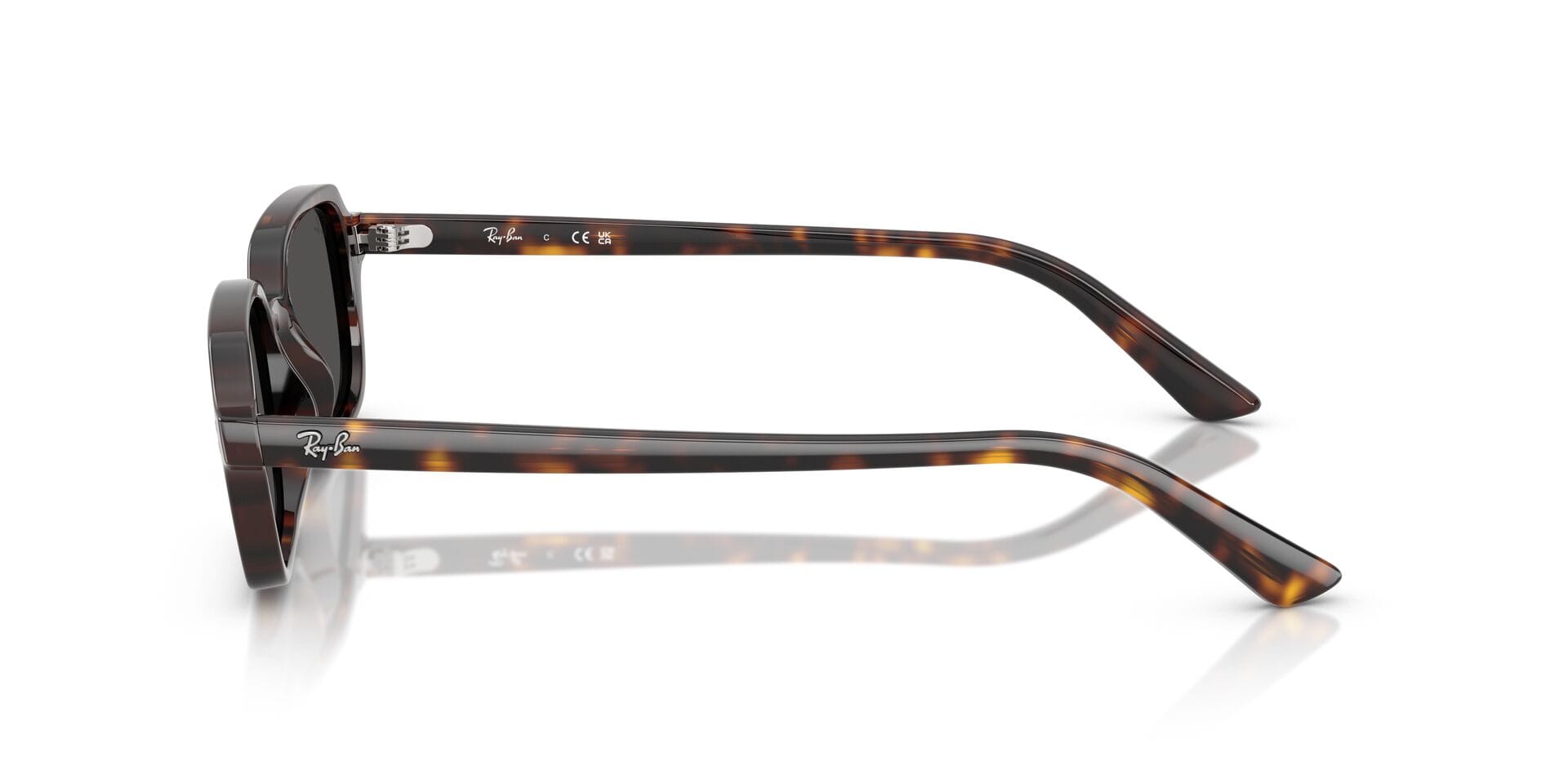 Rayban 0RB4455 Sunglass Havana Unisex Full Shell Sunglass — Havana frame — view 5