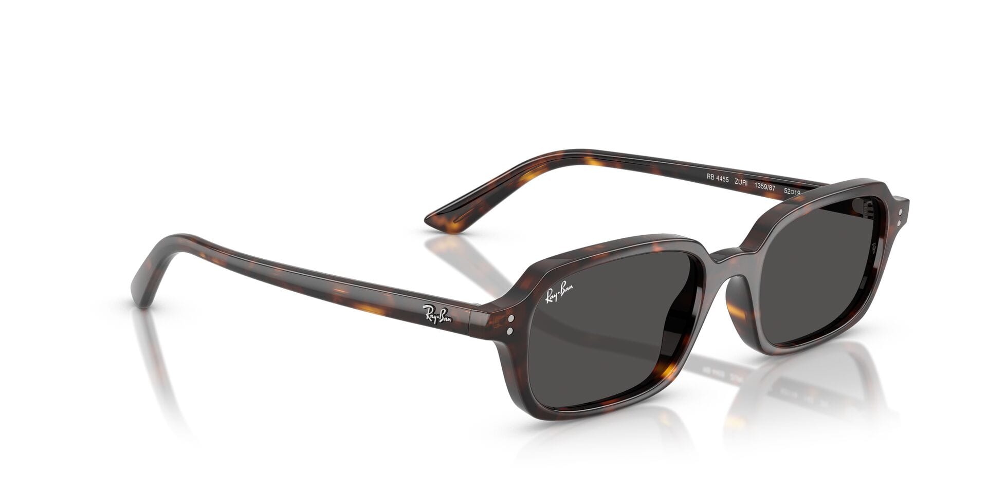 Rayban 0RB4455 Sunglass Havana Unisex Full Shell Sunglass — Havana frame — view 8