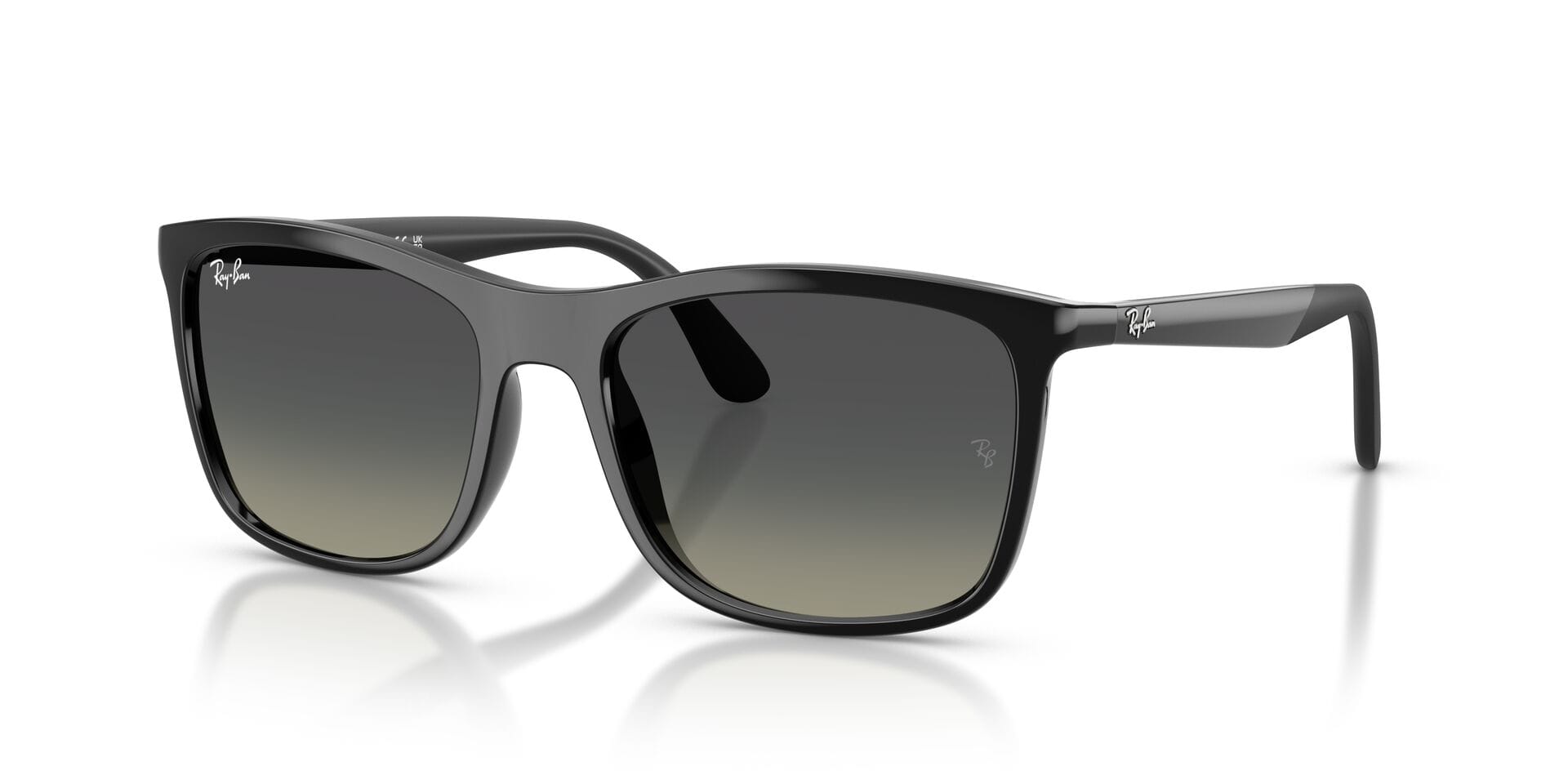 Rayban 0RB4460I Sunglass Black Unisex Full Shell Sunglass — Black frame — view 1